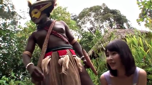 Japanese girl sucks bbc african tribe