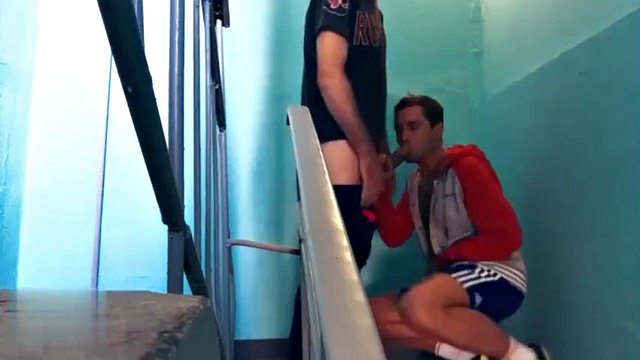 Big cocked Russian macho fucks faggot bareback