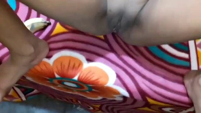 Masturbation using banana 🍌