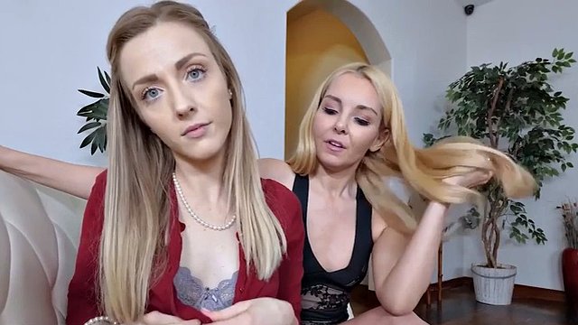 Hot Step Mom Aaliyah Love & Her Milf Step Sis Karla Kush Take Turns Riding Young Dick - PervMom