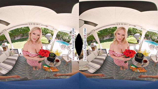 Mother's Day Roses Leads Rachael An Unexpected Backyard Fuck - Rachael Cavalli