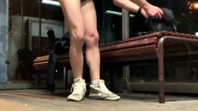 German boy guy male daring Public outdoor self facial piss jerk off masturbation athletic fitness muscle small dick big