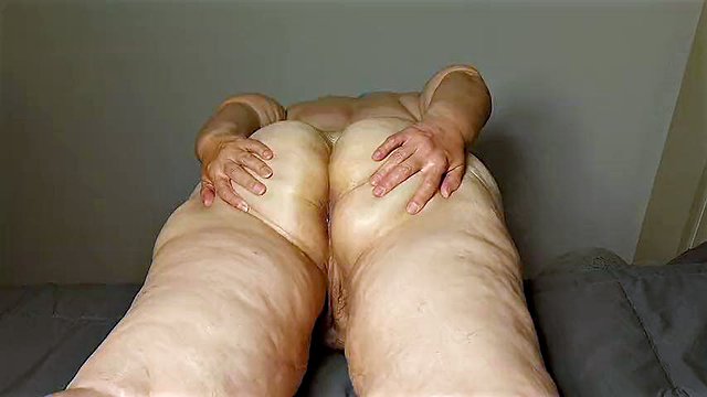 Big fat woman get fucked real hard, then old guy black cock started pumping huge loads of cum inside her pusssy - big ass BBW