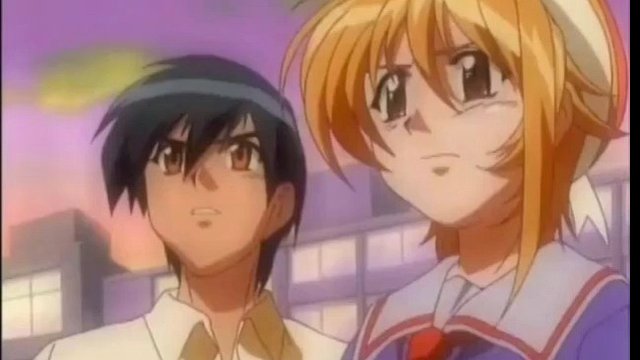 Busty sarışın anime genç