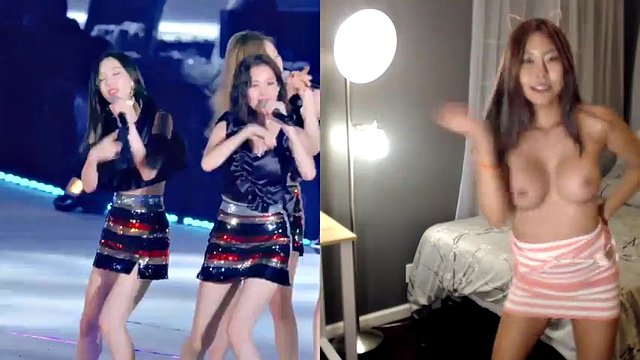 Sexy Korean GF Strip dance - SNSD GEE