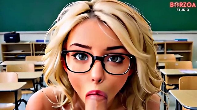 A dominant teacher approved a sexy blonde teen's college tuition, but he wants something in return (zara - Part 1) - 3Dhentai