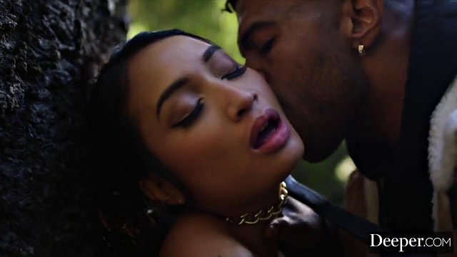 Avery Black & Jane Wilde Surrender to Lust in Interracial Threesome