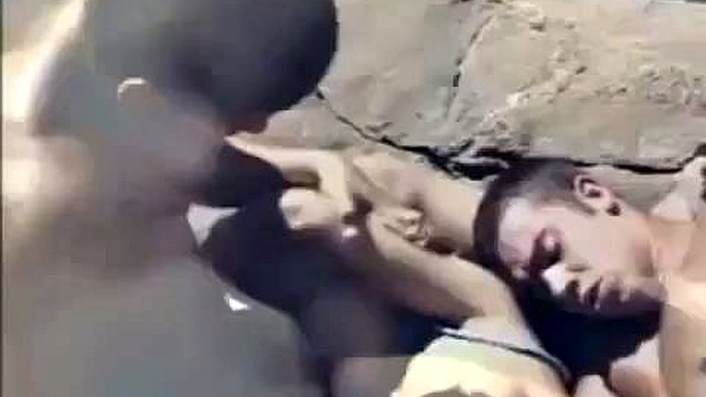 fantasy attacked on the beach: Doggy, Cowgirl & Hardcore Porn