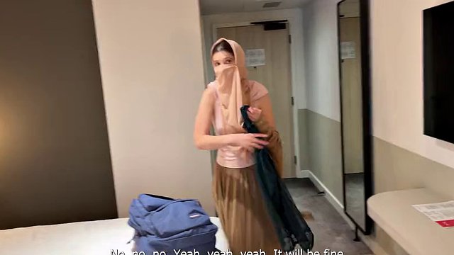 "If you want to marry my father I need to "taste" you first." Naive stepmom was tricked into fucking