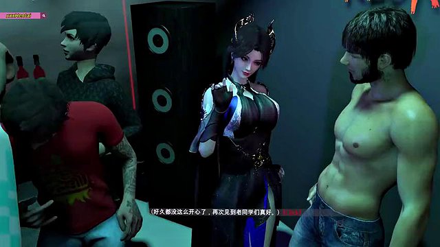 3D Hentai Animation- Beauty goddess #07