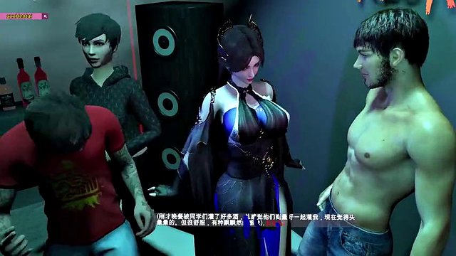 3D Hentai Animation- Beauty goddess #07