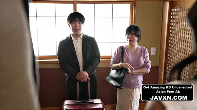 Japanese Housewife With Grandpa