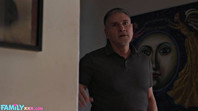 Michael Stefano Fertilizes Stepdad's Seed in Maria Anjel's Garden