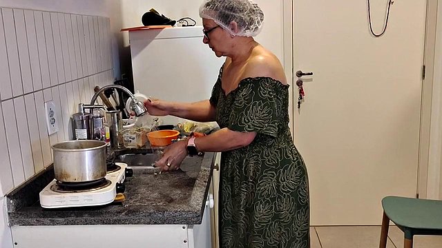 Granny Latina Gets Fucked