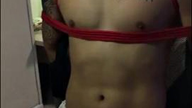 Bondage muscle asian and squirts after cumming intensively