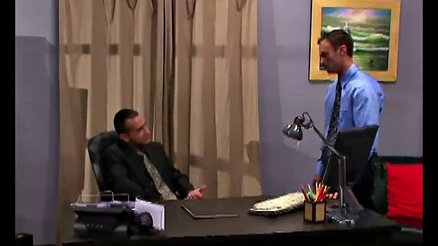 naughty lick and to fuck gay ass at work
