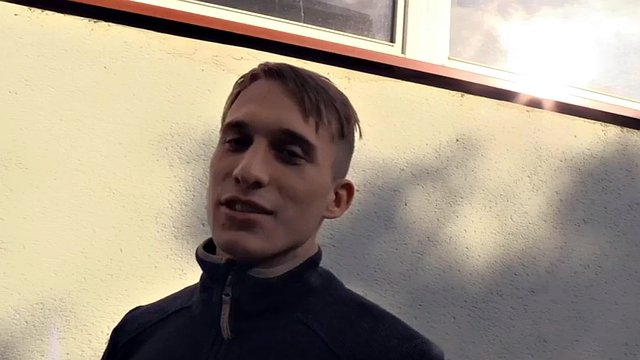Euro stud str8 picked up and ass fucked in first gay experience