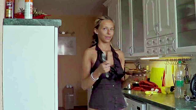 Horny Blonde MILF Takes Lesbian Erotic Massage