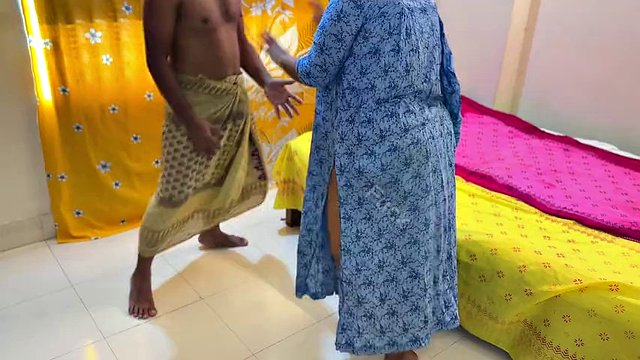 Palestinian 55y Old Muslim Huge Ass & Huge Boobs Granny s Hands Tied & Fucks By Neighbor (Cumshot Inside Tight Pussy)