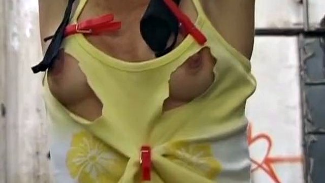 Masked German slut gets poured with hot wax in BDSM action