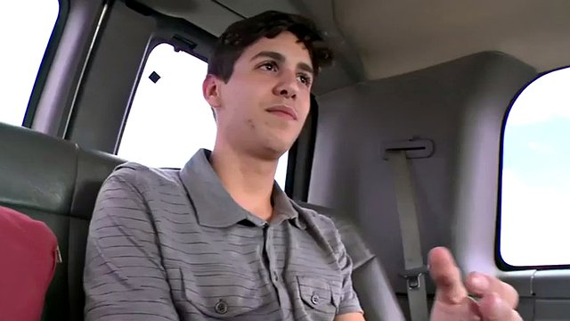 Str8 amateur stud 1st time fucks gay in public van outdoor