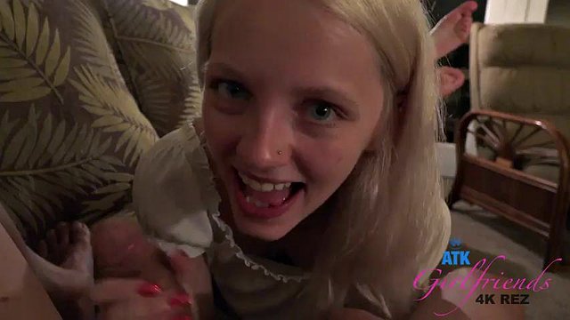 Kate just wants to please you tonight ft. Kate Bloom: Blowjob, Cowgirl & Blonde Porn