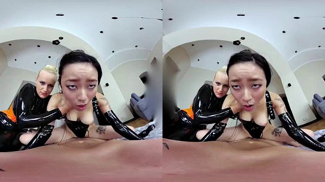 latex: Blowjob, Doggy & Pov VR Porn