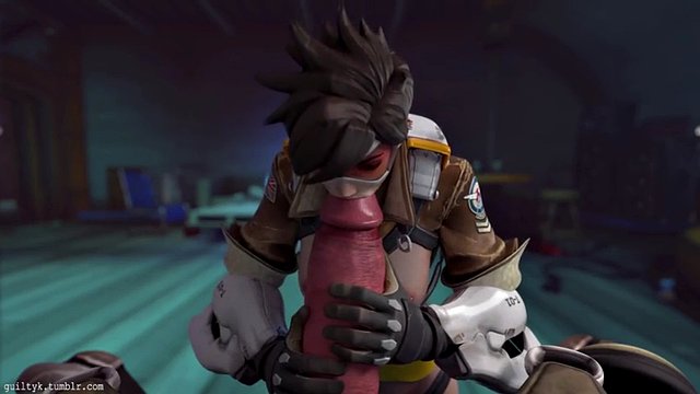 Tracer x Roadhog-Porno