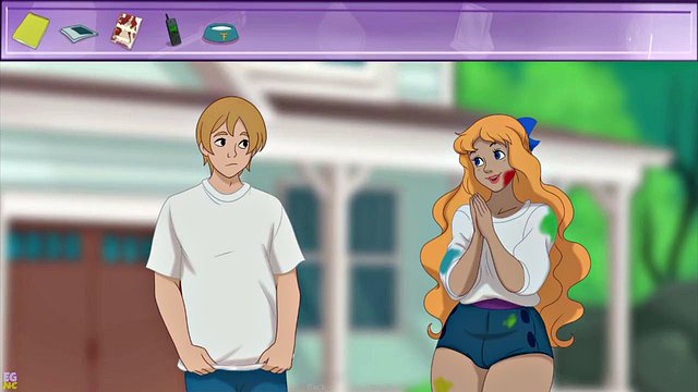 ErotikGamesNCs großbusiger rothaariger Hentai-House-Krimi Nr. 15