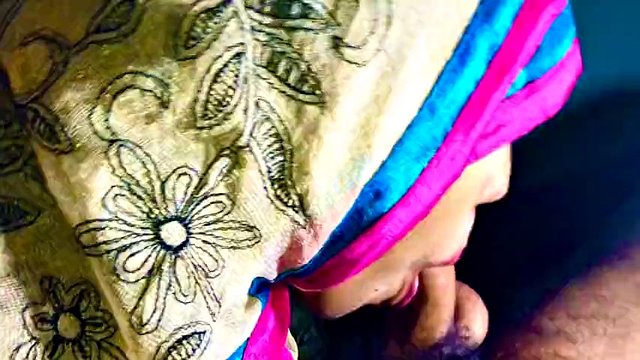 INDIAN MUSLIM HIJAB, colorful deepthroat desi face fuck