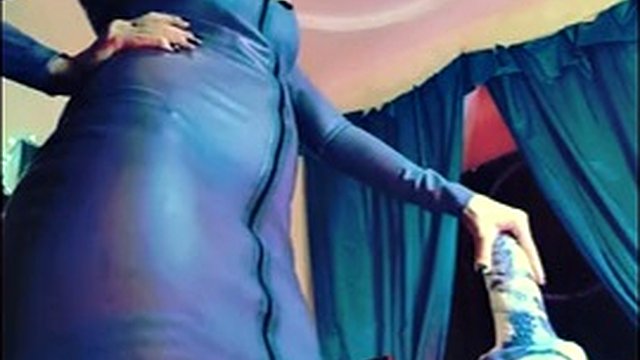 Latex Femdom Fetish Dominatrix Eva BDSM MILF Kink in High Heels and Glasses - Mistress Teacher