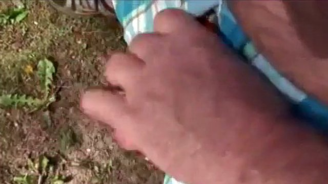 ajx old man daddy fat male wank in the countryside