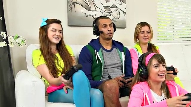 Video games all day can turn into a foursome