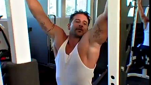 Anal at gym ft. Julian & Julian Rios: Blowjob, Big Dick & Vintage Porn