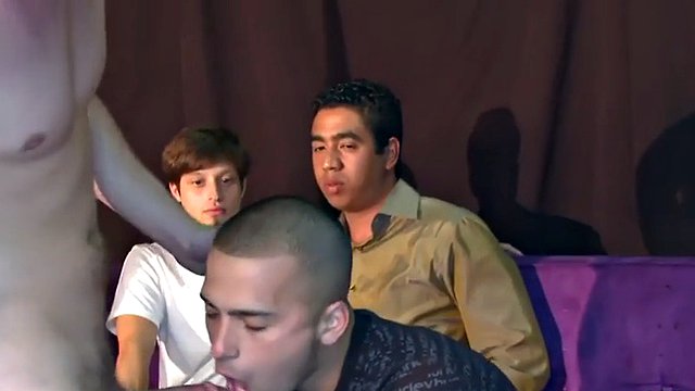 Partying cocksucking amateurs spoil strippers