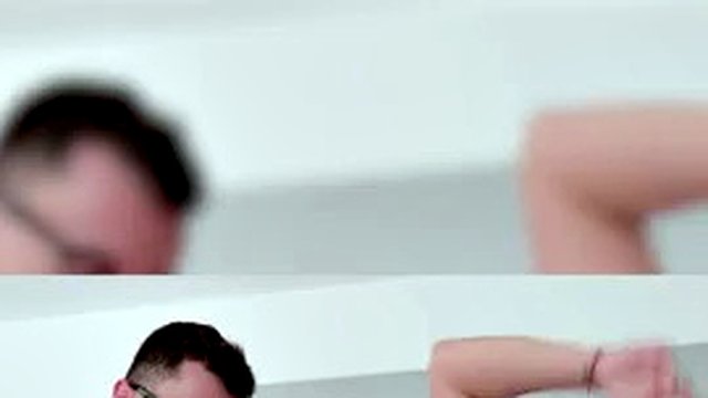 “Tell me you love your mommy,” says slutty redhead Angel Vicky as she rides her stepson’s hard cock, S4:E2.