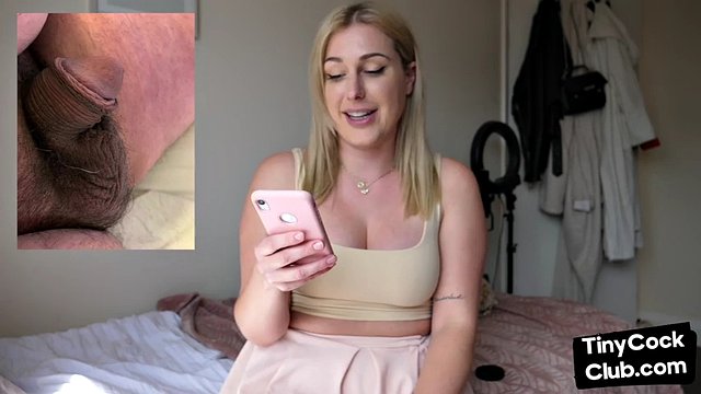 Solo Humiliation Amateur British babe talks dirty about small dicks