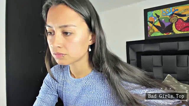 Skinny Latina Teen Flaunts Hot Big Booty and Small Tits