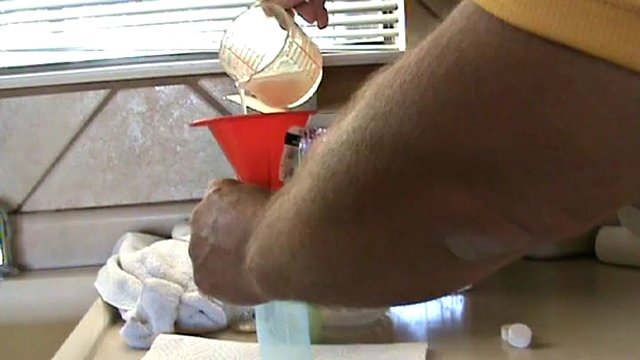 Stranger ships 69 loads of frozen cum to couple to play with