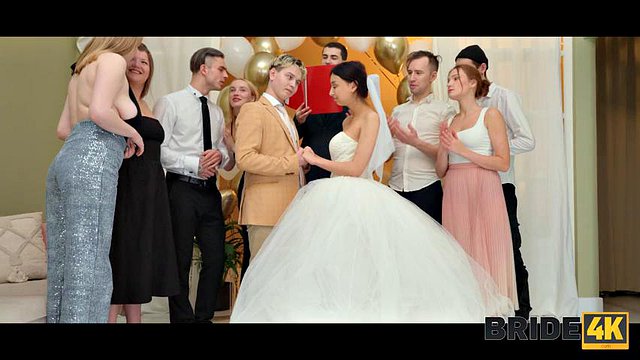 BRIDE4K. All our guests saw me fucking on my wedding