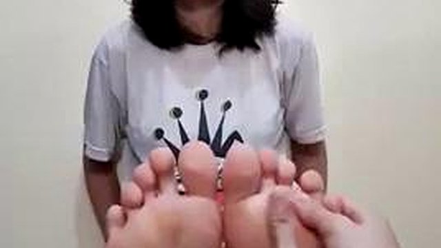 asian feet tickle