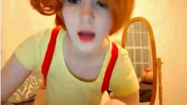 Pokemon Misty Cosplay: Amatør, onani og solo porno