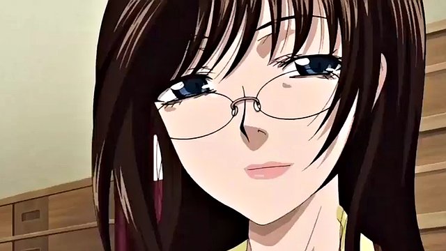 Enojada morena caliente hentai MILF follar para calmarse