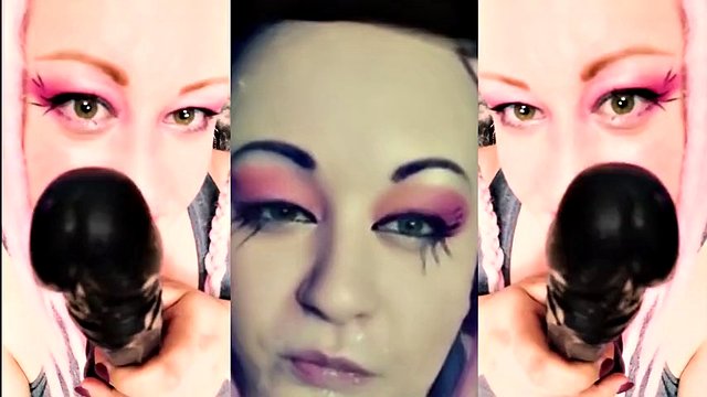 Vous transformer en un dépotoir de la BBC, sucer un gode JOI