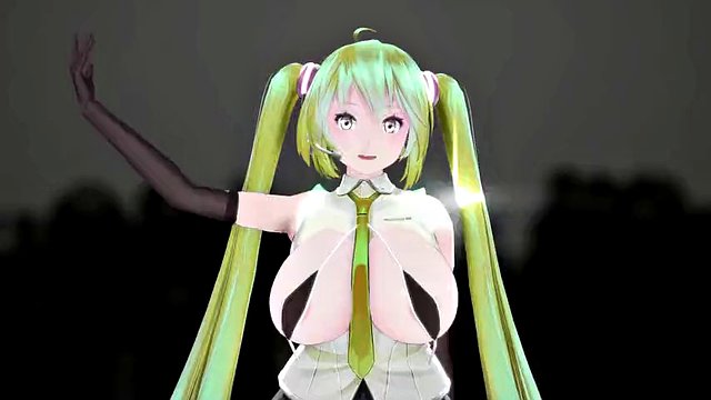 MMD Lamb Miku Modificada TDA Style (Remake) - SG3525 - Blonde Hair Color Edit Smixix