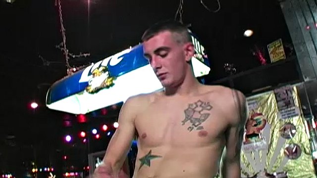 James Lexington works as a stripper and entertainer at a popular Midwestern nightclub. 19 year old bisexual has a respectable 7" cock that he uses to seduce both sexes.