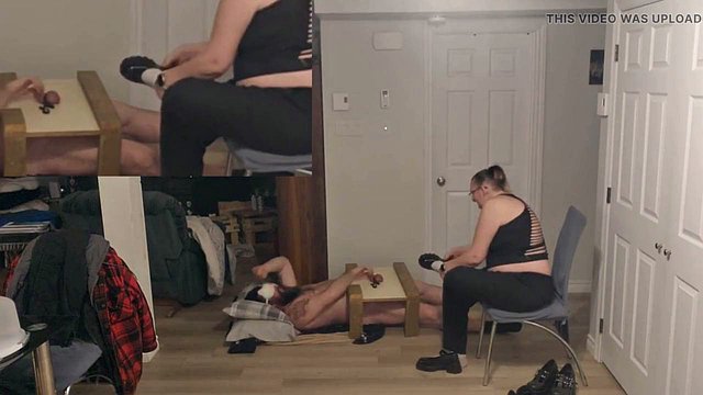 Miss JJ Chose Femdom Glory Hole Heels