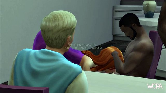Cuckold watch their girlfriends having sex with strippers. Scooby-Doo Parody characte