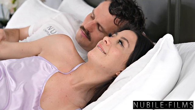 Natalie Brooks Kicks Off Her Day with a Sloppy Morning Blowjob Before Taking Brutal Pounding in Cowg