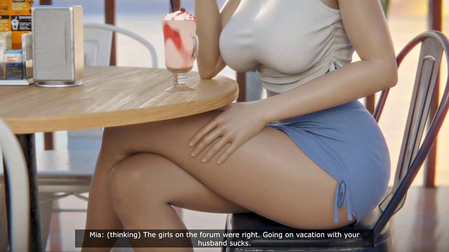 Hentai Housewife Creampied by Waiter